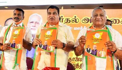 Tamil Nadu Assembly elections 2021: BJP releases manifesto, promises to hand over control of temples to Hindu scholars, saints