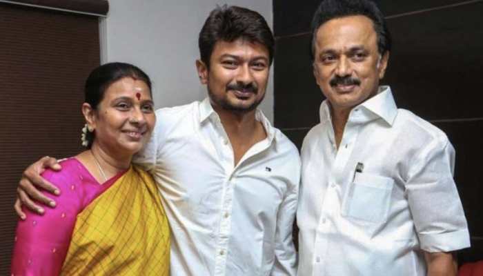 MK Stalin&#039;s wife and son campaigns for the party ahead of Tamil Nadu Assembly polls