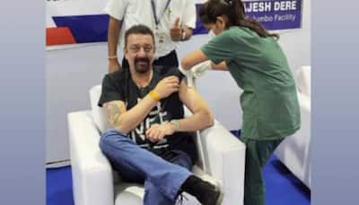 Sanjay Dutt receives first dose of COVID-19 vaccine