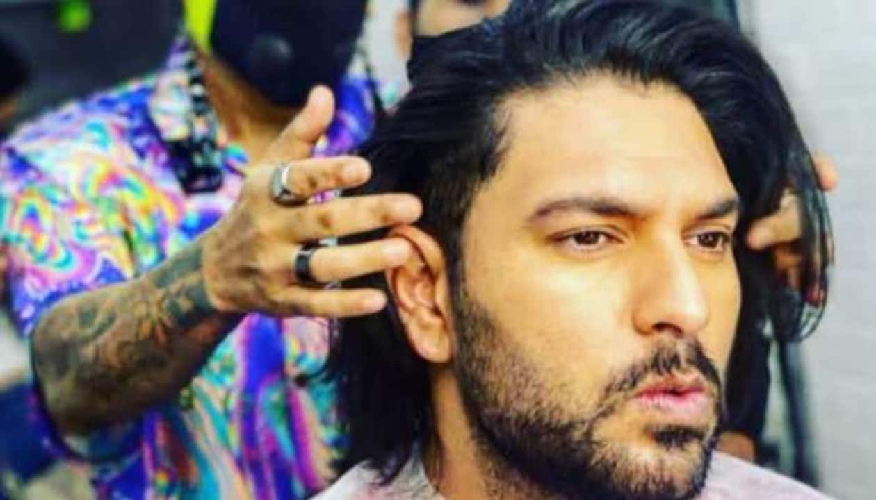 Hair on point': Yuvraj Singh gets a new hairdo, see pic | Cricket News |  Zee News