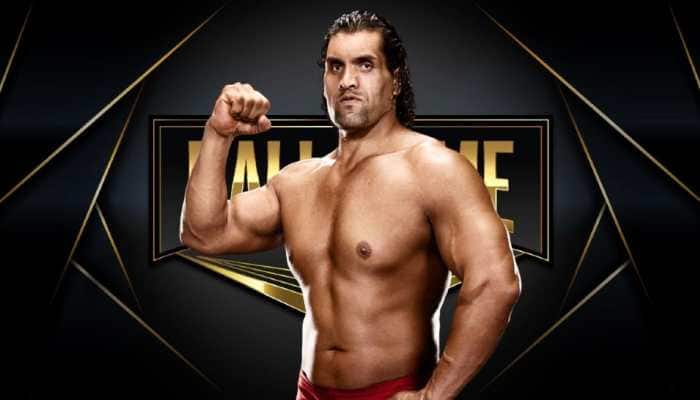 The Great Khali will inducted into the WWE Hall of Fame on April 6. (Source: Twitter)