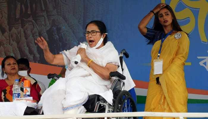 BJP approaches EC over Mamata Banerjee&#039;s &quot;saffron-donning UP goons&quot; remark