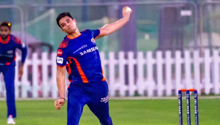 IPL 2021: Arjun Tendulkar hits first nets session with Mumbai Indians 