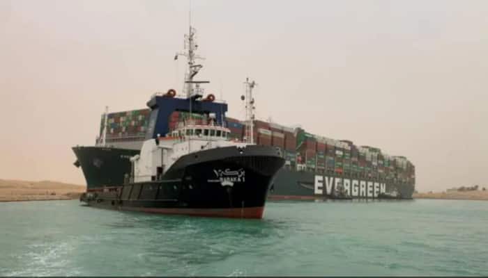 'Beached whale' ship of Japanese firm may block Suez Canal for weeks 