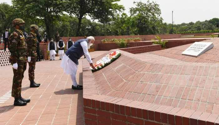 PM Modi pays homage to Bangladesh war martyrs, says &#039;They devoted their lives resisting injustice&#039;