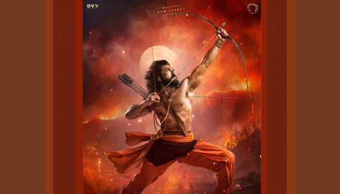 Ram Charan aims to win the sky in his fiercest avatar in new RRR poster, leaves fans stunned 