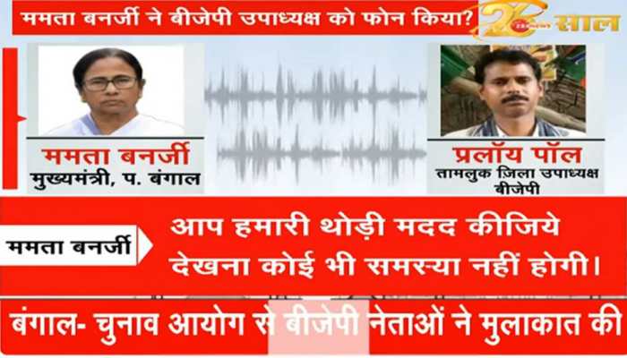 West Bengal Assembly election 2021: CM Mamata Banerjee seeks BJP's help, audio tape goes viral