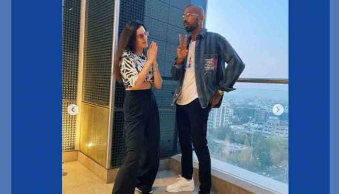 Cricketer Hardik Pandya shakes a leg with ladylove Natasa Stankovic, son Agastya in adorable dance video 