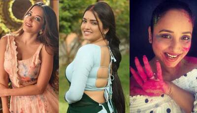 Bhojpuri Holi tadka: Aamrapali Dubey, Monalisa and Rani Chatterjee spice up social media with dance videos - Watch