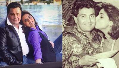 Neetu Kapoor remembers late husband Rishi Kapoor on Holi, shares unseen throwback pic with Amitabh Bachchan!