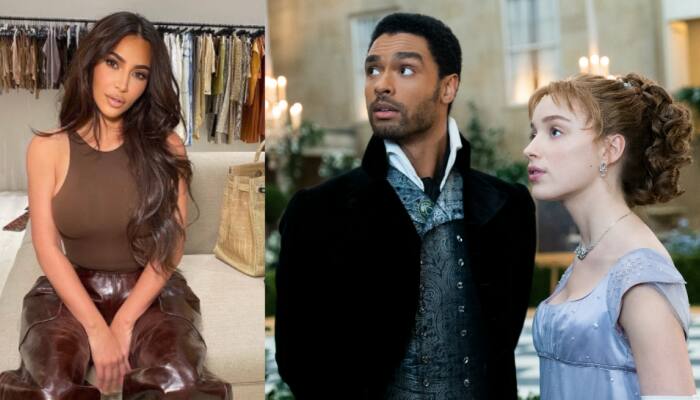 Kim Kardashian fangirls over Phoebe Dynevor, Rege-Jean Page while bingeing ''Bridgerton''