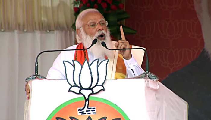 UPA launched &#039;outdated 2G missile&#039; to attack &#039;nari shakti&#039; of Tamil Nadu: PM Narendra Modi