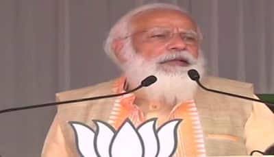 People of Assam have shown ‘red card’ to Congress-led alliance, says PM Narendra Modi