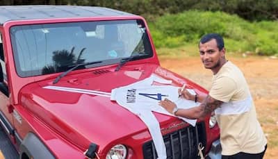 Anand Mahindra gifted the latest Thar to these cricketers, know why