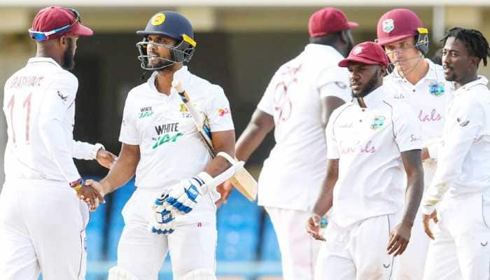 WI vs SL 2nd Test: Spirited batting display helps Sri Lanka draw second Test, series ends 0-0