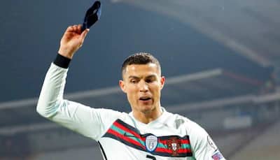 Ronaldo's ‘thrown’ armband sells for THIS whopping price at charity auction