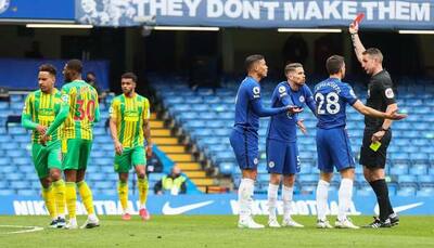 West Brom stun 10-man Chelsea with 5-2 victory at Stamford Bridge