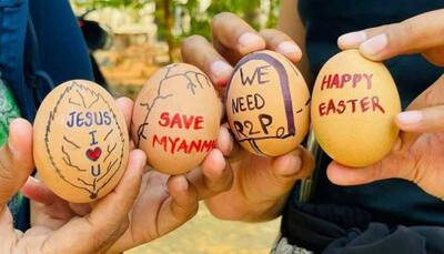Myanmar protesters launch “Easter Egg Strike” as symbol of opposition
