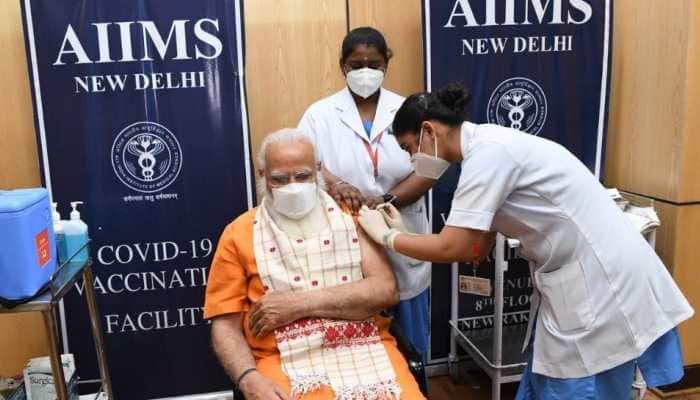 PM Narendra Modi receives second dose of COVID-19 vaccine, says ‘get your shot soon’ 