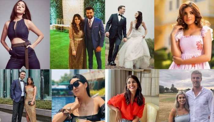 The IPL 2021 opener between Mumbai Indians and Royal Challengers Bangalore will also be a battle of WAGs off the field. (Source: Twitter/Instagram)