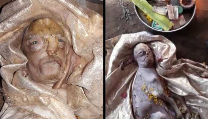 Baby goat born with human-like face being worshiped as &#039;avatar of God&#039;- Watch viral video