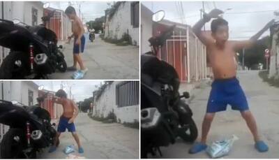 Kid dancing to bike alert alarm leaves netizens surprised, watch