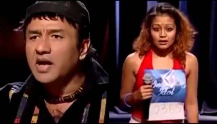 When Anu Malik slapped himself after hearing Neha Kakkar sing on Indian Idol, video goes viral