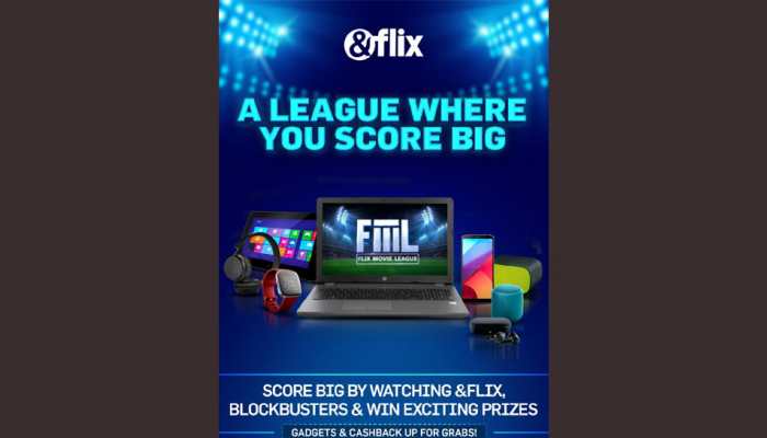 Score big and sweep home exciting prizes as &amp;flix sets the pitch for Flix Movie League