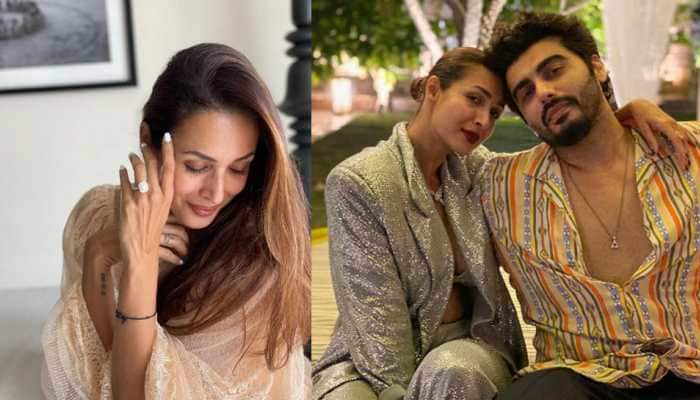 Malaika Arora flaunts her flashy diamond ring, sparks engagement rumours with beau Arjun Kapoor- See pic!