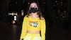 Urvashi Rautela amps up airport look, turns heads in yellow crop top and athleisure pants - Pics