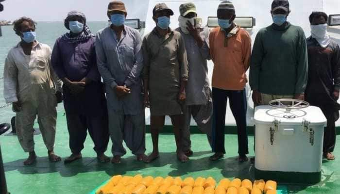 Indian Coast Guard seizes heroin worth Rs 300cr from Pakistani boat off Gujarat