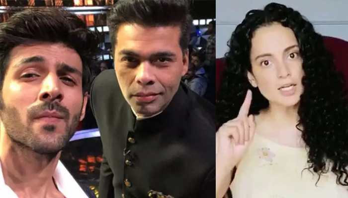Kangana Ranaut blasts Karan Johar over Kartik Aaryan's ouster from 'Dostana 2', says 'like Sushant Singh Rajput, don't go after him'