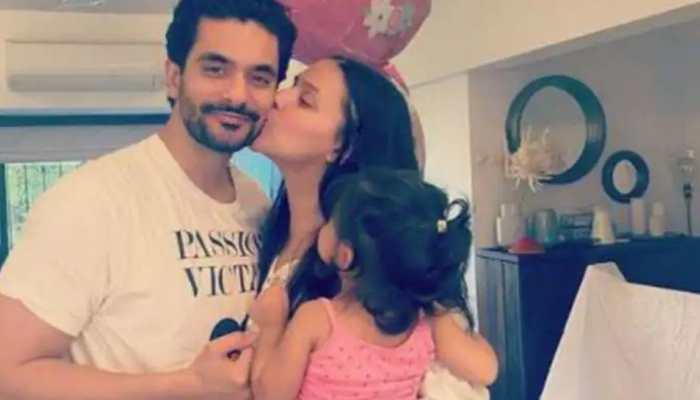 Angad Bedi on why he avoids showing daughter's face on social media
