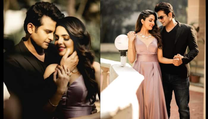 The Kapil Sharma Show fame Sugandha Mishra, Sanket Bhosale get engaged, check out their dreamy photos!