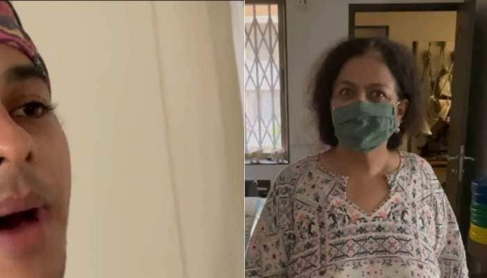 Ishaan Khatter shares hilarious video of mom Neliima Azeem throwing tantrums, Shahid Kapoor and Mira Rajput react