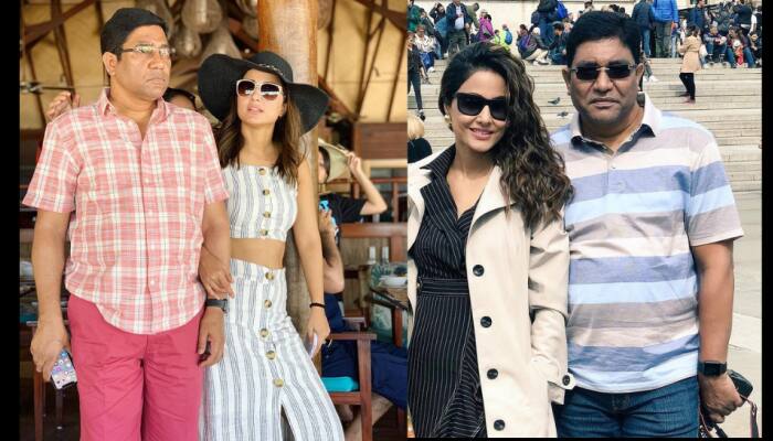 Hina Khan's father passes away, actress returns to Mumbai from Kashmir