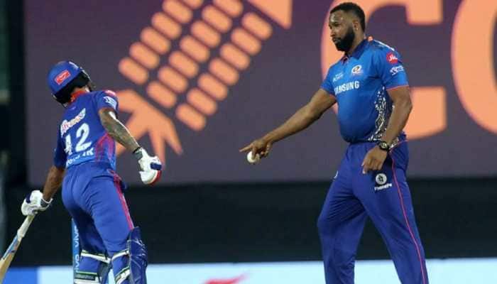 IPL 2021: Kieron Pollard almost does a R Ashwin, gives ‘mankaded’ warning to Shikhar Dhawan