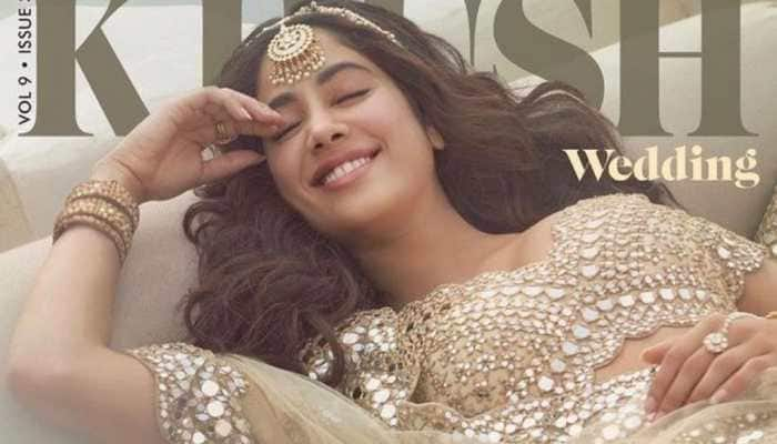 Janhvi Kapoor looks mesmerizing in new bridal magazine cover shoot - See pics