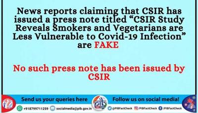 Fact Check: Smoking will not save you from COVID-19, PIB thrashes media reports