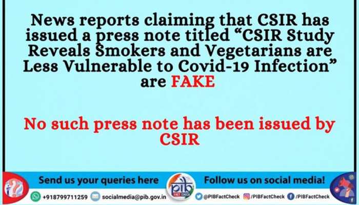 Fact Check: Smoking will not save you from COVID-19, PIB thrashes media reports