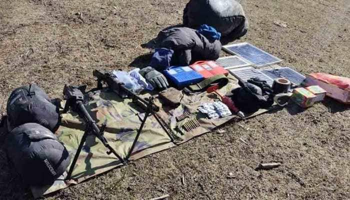 2 militant hideouts busted in Jammu and Kashmir&#039;s Kulgam, arms and ammunition recovered