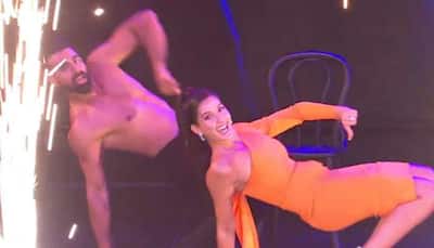 Nora Fatehi's hot dance with Tushar Kalia on 'Saki Saki' song burns the stage - Watch
