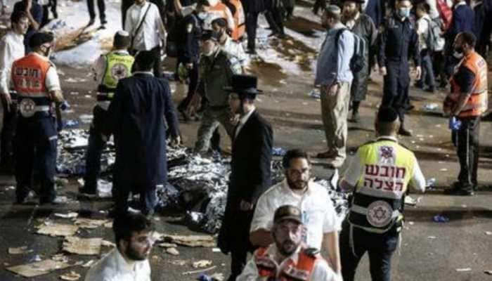 Dozens crushed to death in stampede at Israeli religious bonfire festival