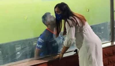IPL 2021: Surya Kumar Yadav’s adorable kiss for wife is breaking the internet, fans go ‘Wow’