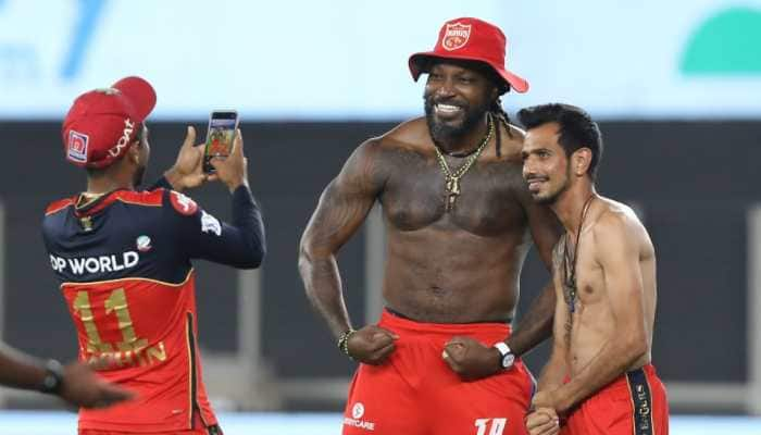 IPL 2021: PBKS troll RCB with shirtless picture of Chris Gayle and Yuzvendra Chahal, post goes viral