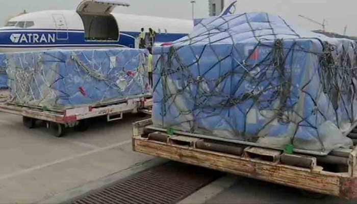 Russia&#039;s COVID-19 vaccine Sputnik V arrives in Hyderabad