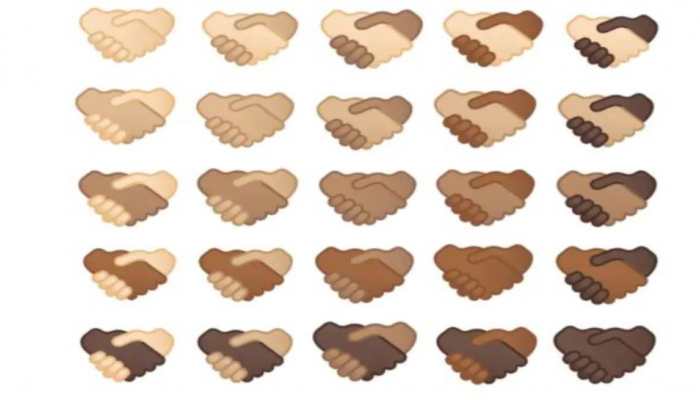 Now a multi-skin tone handshake emoji will arrive in 2022