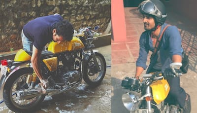 Harshvardhan Rane is giving away his bike in exchange for oxygen concentrators for COVID patients
