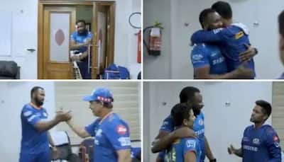 IPL 2021 MI vs CSK: Pollard gets grand welcome in MI dressing room after his superman innings, video goes viral - WATCH