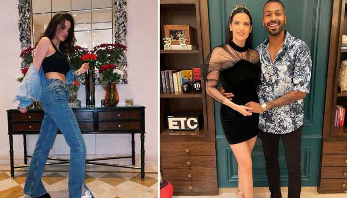 Hardik Pandya's ladylove Natasa Stankovic flaunts her toned midriff in crop top and wide pants, fans can't stop drooling - See Pics